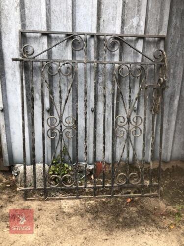 WROUGHT IRON GARDEN GATE