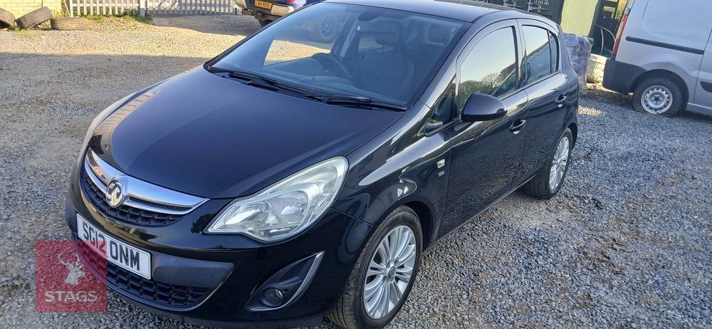 2012 VAUXHALL CORSA 1.2 SE