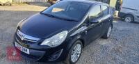 2012 VAUXHALL CORSA 1.2 SE