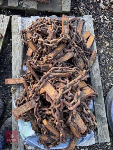 APPROX 50M USED 14MM CHAIN