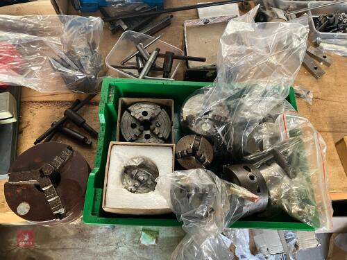 11 LATHE CHUCKS