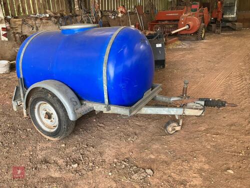 SINGLE AXLE MOBILE WATER BOWSER