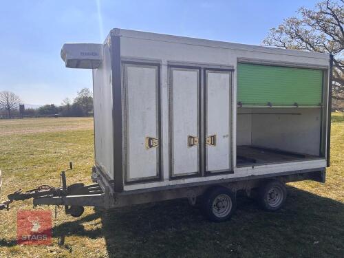 2009 IFOR WILLIAMS FRIDGE BOX TRAILER