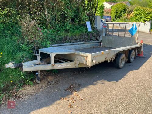 IFOR WILLIAMS TWIN AXLE PLANT TRAILER