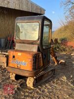 HANIX H12A 1.2T MINI DIGGER - 2