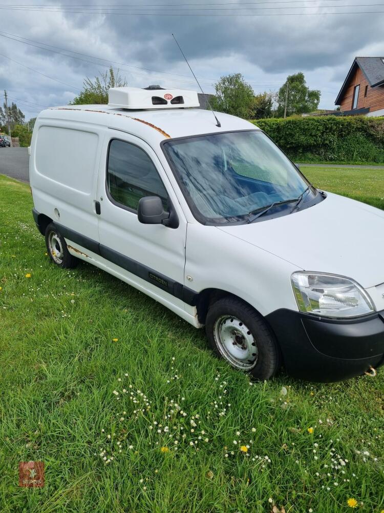 2011 CITROEN BERLINGO REFRIDGERATED VAN