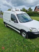 2011 CITROEN BERLINGO REFRIDGERATED VAN