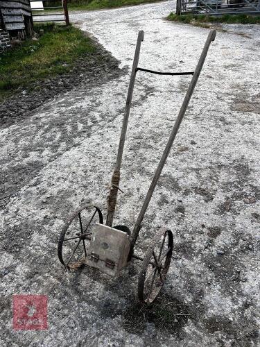 VINTAGE SINGLE ROW SEED DRILL