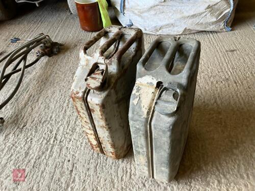 2 JERRY CANS
