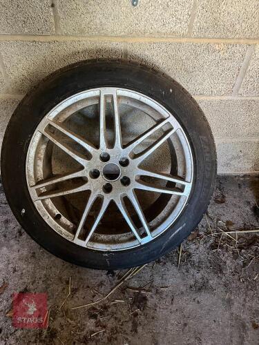 20'' 255/45 ALLOY WHEEL & TYRE