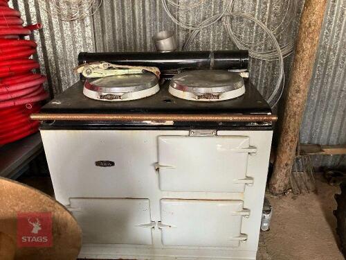 WHITE OIL HEATED AGA