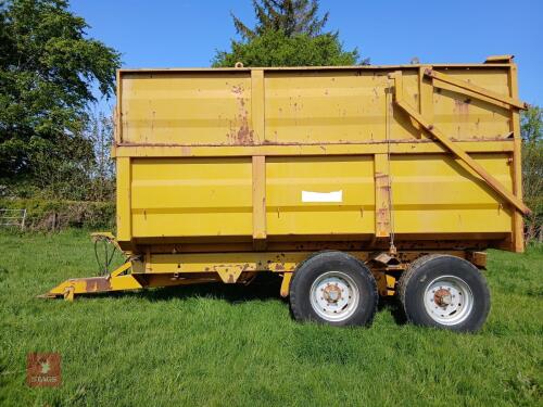 2003 RICHARD WESTERN 10T SILAGE TRAILER