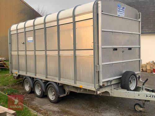 IFOR WILLIAMS 14' LIVESTOCK TRAILER