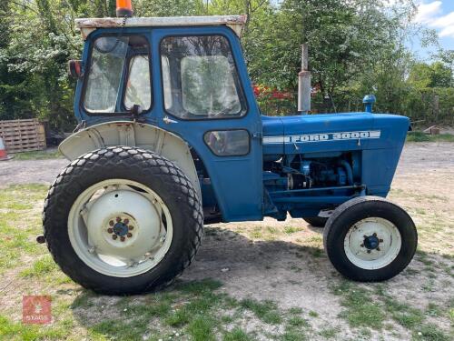 1974 FORD 3000 2WD TRACTOR