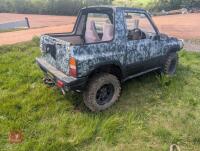 1996 SUZUKI VITARA 1.6L (S/R) - 2