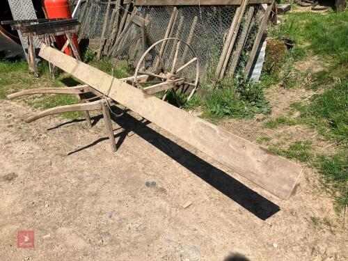ANTIQUE R.HUNT & CO SEED BARROW