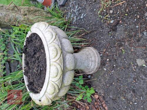 2 GRANITE URNS