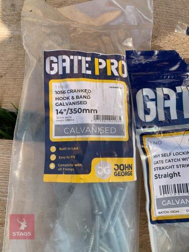 GATE CATCHES AND HINGES