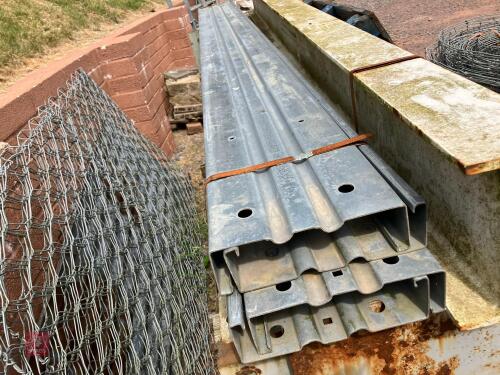 4 GALVANISED STEEL PURLINS