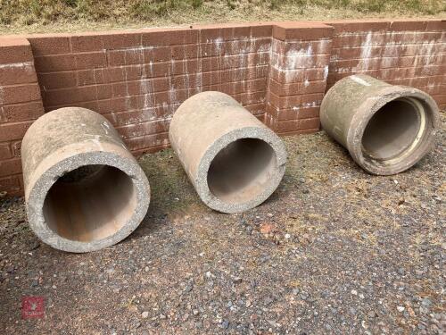 4 CONCRETE RING PIPES