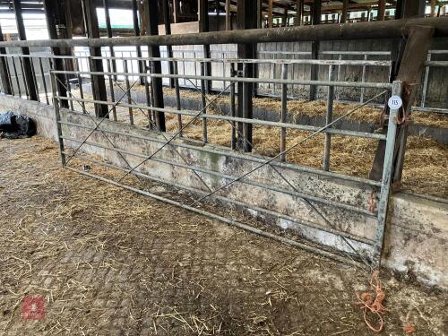 12' GALVANISED FIELD GATE (115)