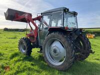 1989 MASSEY FERGUSON 390 4WD TRACTOR - 18
