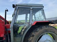 1989 MASSEY FERGUSON 390 4WD TRACTOR - 21