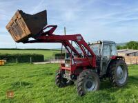 1989 MASSEY FERGUSON 390 4WD TRACTOR - 47