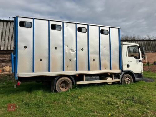 2007 MAN 7.5TON HORSE LORRY