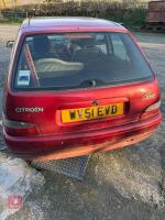 2001 CITROEN SAXO DESIRE CAR - 2