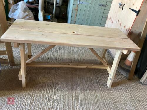 GARDEN WOODEN TABLE