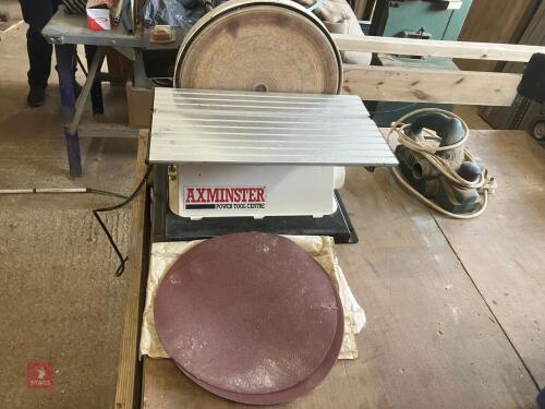 AXMINSTER 12'' DISC SANDER