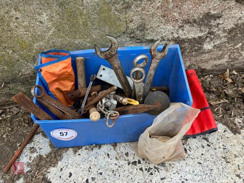 BOX OF TOOLS (57)