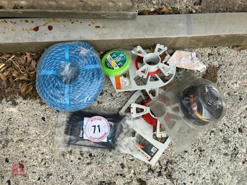 ROPE, STRIMMER CORD, ETC (71)