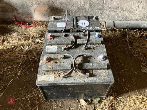 3 SCRAP BATTERIES (91)