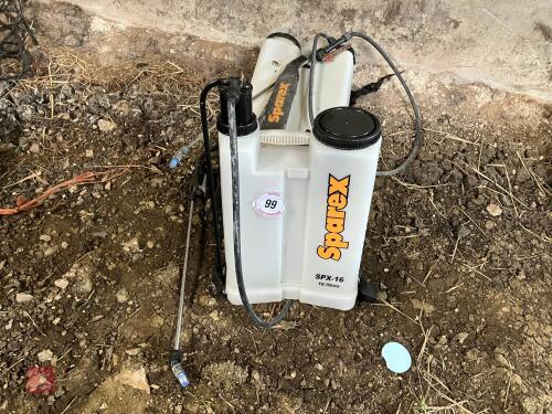 2 SPAREX SPX-16 KNAPSACK SPRAYER (99)