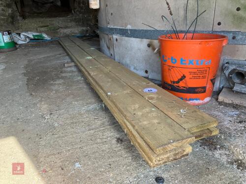 6 LENGTHS OF TIMBER(44)
