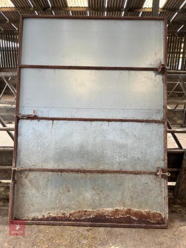 7' 8'' X 5' 6'' STEEL FRAMED DOOR