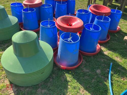 10 MANOLA PHEASANT FEEDERS