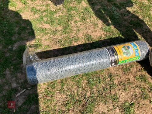 1 ROLL OF 50 METRE FENCING WIRE NETTING