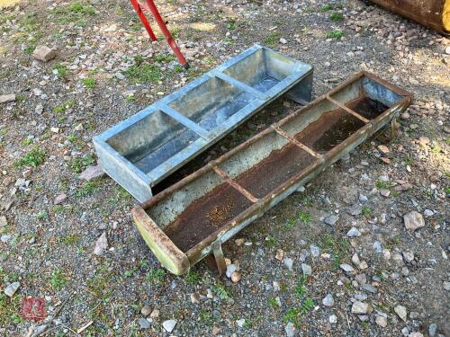 2 X 3' & 4' GROUND FEED TROUGHS