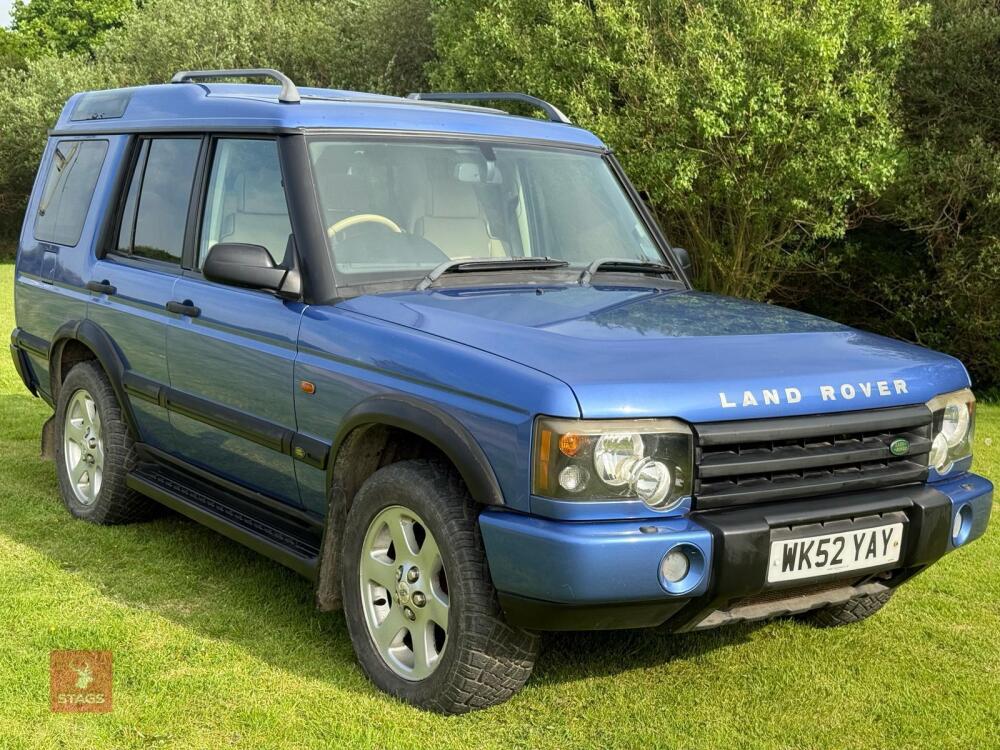 2002 LAND ROVER DISCOVERY TD5 ES
