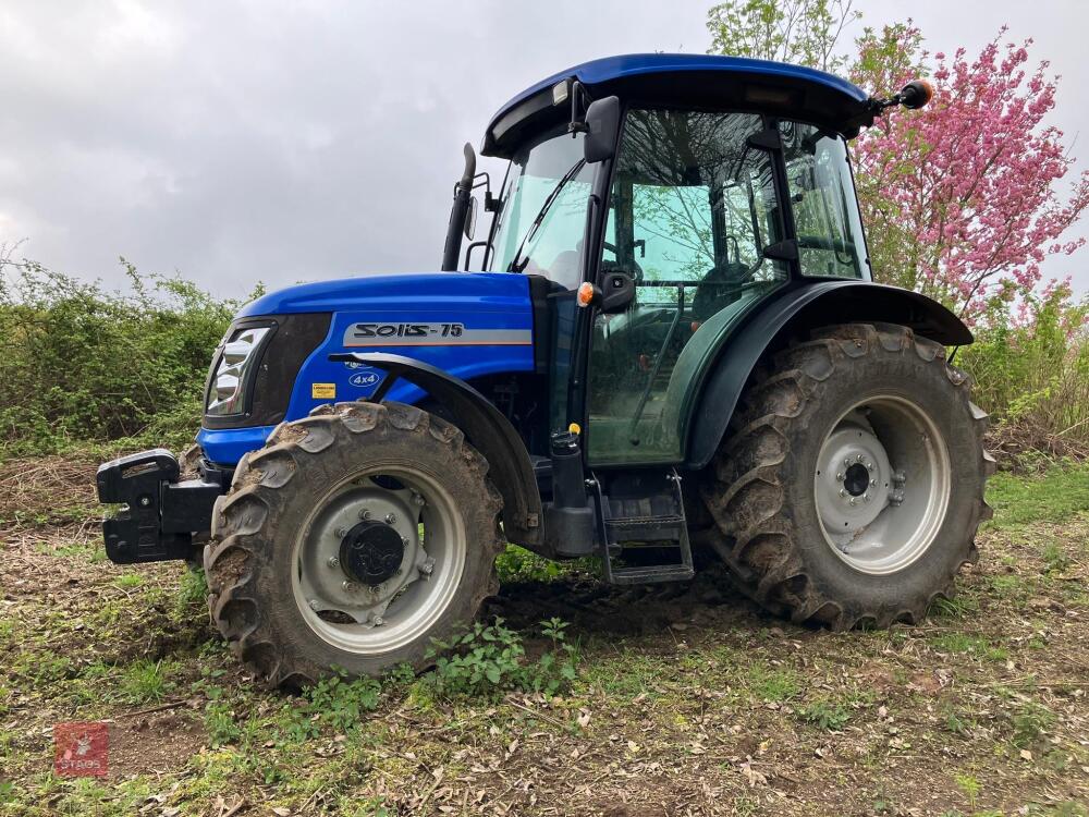 2021 SOLIS 75 4WD TRACTOR