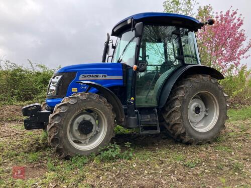 2021 SOLIS 75 4WD TRACTOR