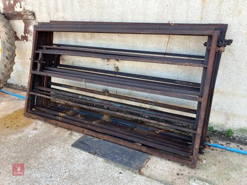 7 X 7' 3'' IRON GATES