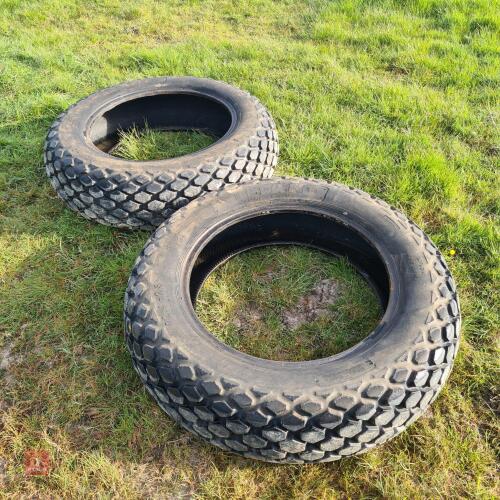 PAIR OF REAR TURF TYRES