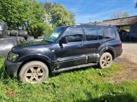 2005 MITSUBISHI 3.2L SHOGUN WARRIOR