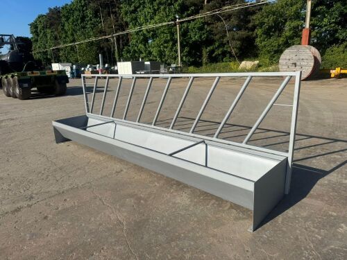 15' FEED BARRIER WITH A TROUGH