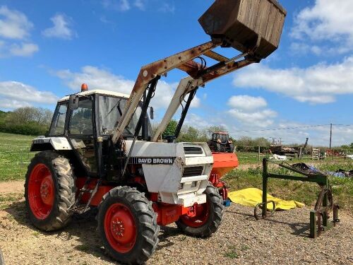 1982 DAVID BROWN 1490 TRACTOR