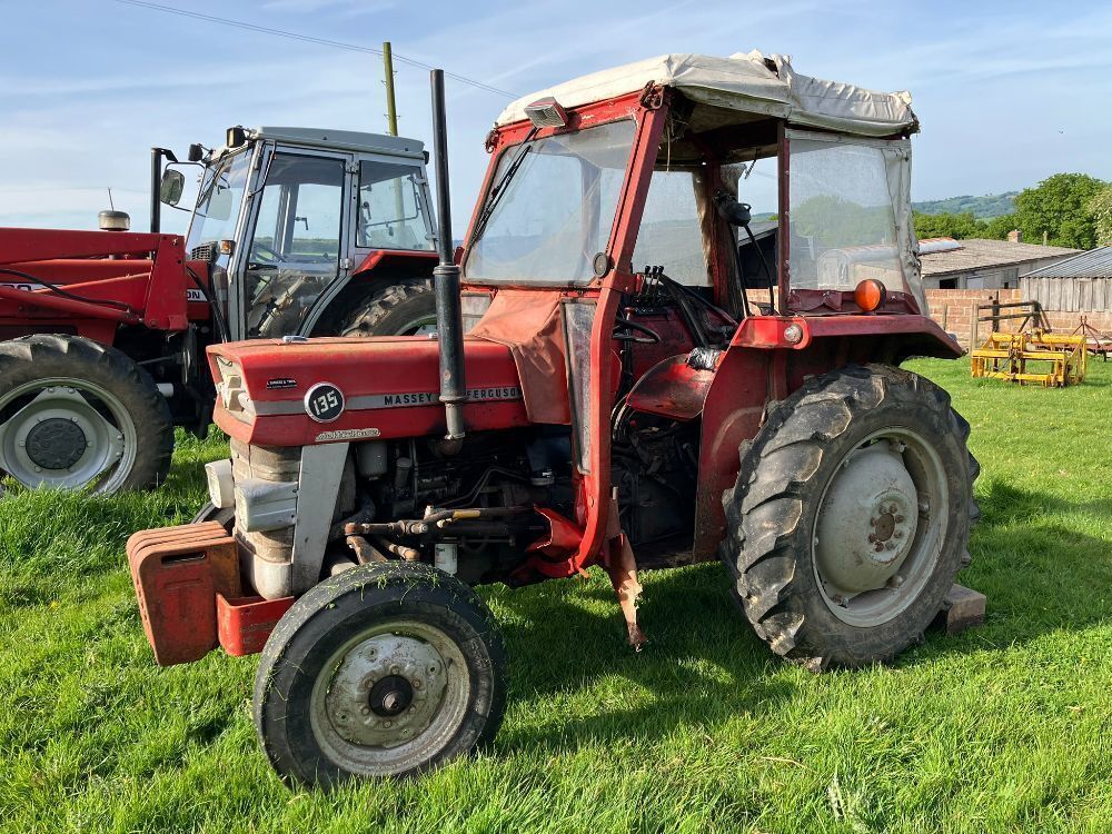 1975 MF 135 MULTIPOWER 2WD TRACTOR *Photos changed and corrected*